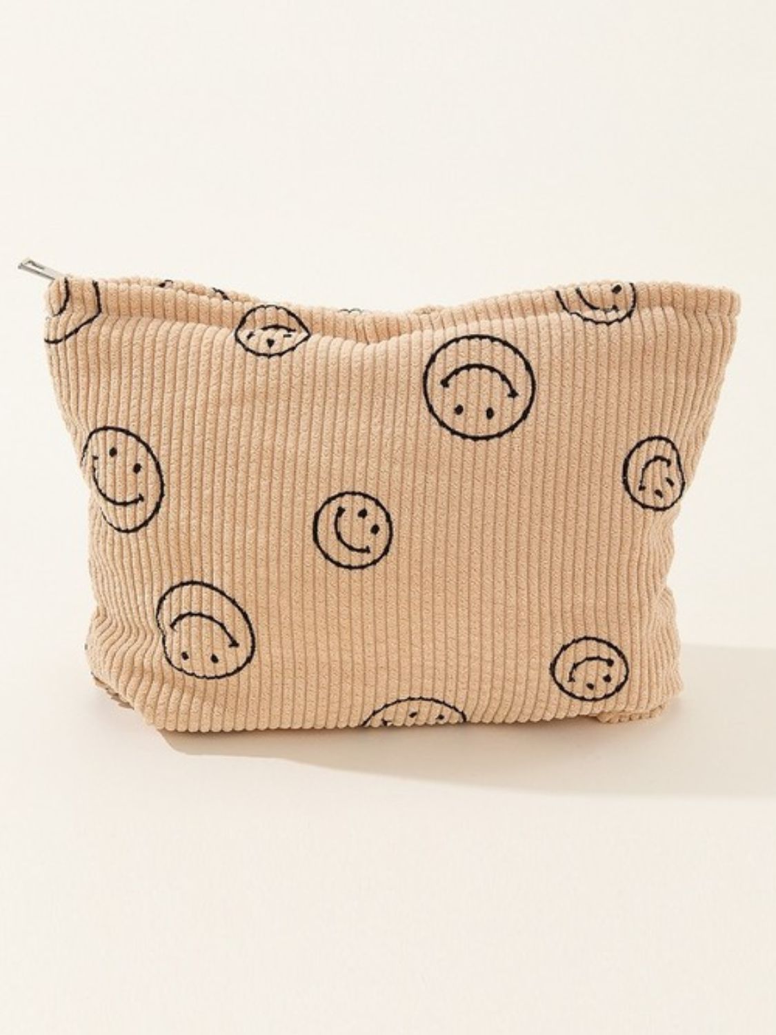 Zenana Corduroy Smile Clutch Bag